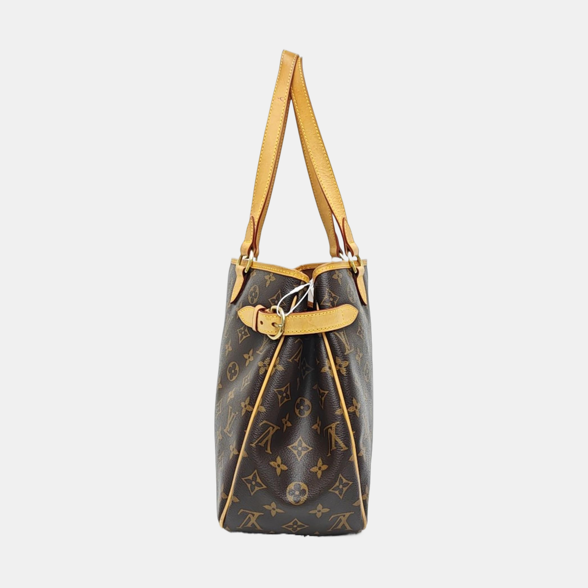 BATIGNOLLES GM Monogram Coated Canvas Brown