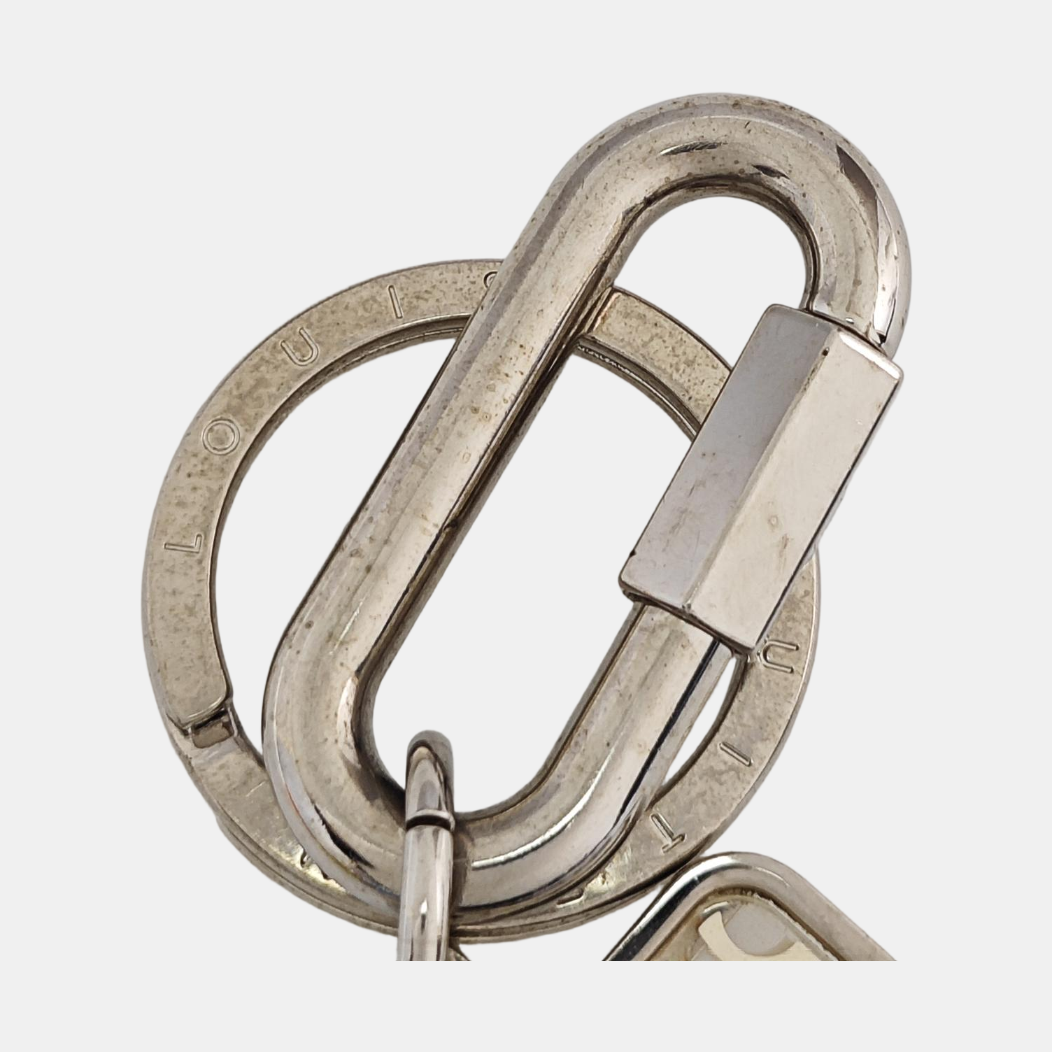 Metal Bag Charm Silver