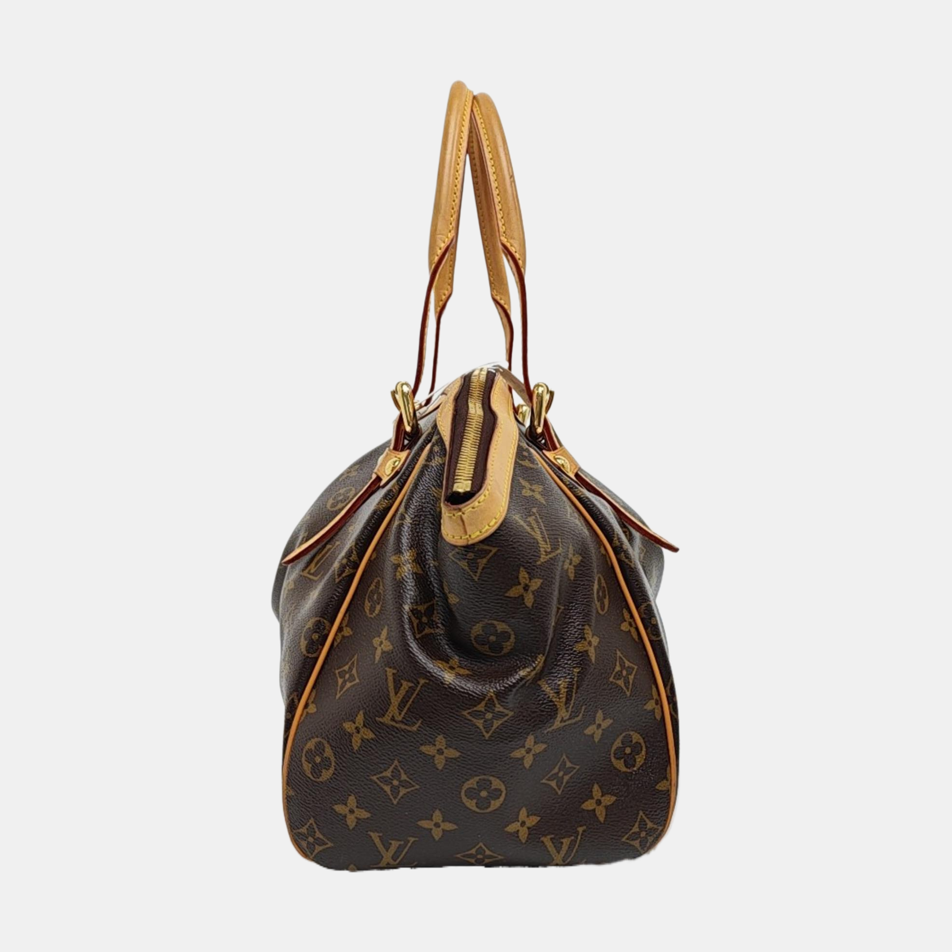 TIVOLI GM Monogram Coated Canvas Brown
