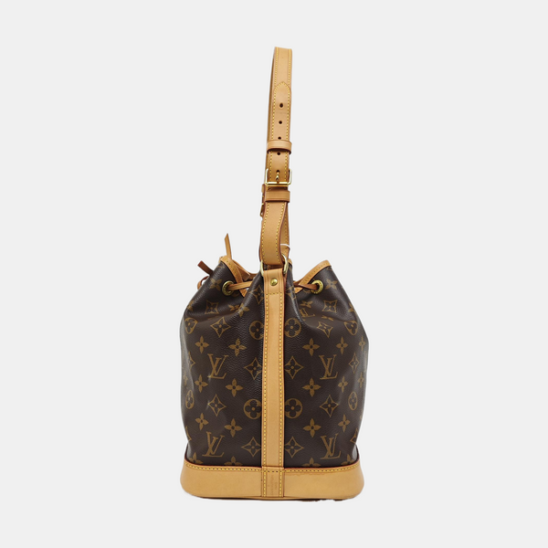 NOÉ MM Monogram Coated Canvas Brown