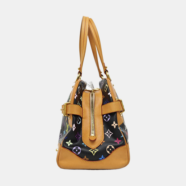 LV × TM CLAUDIA Monogram Coated Canvas Black