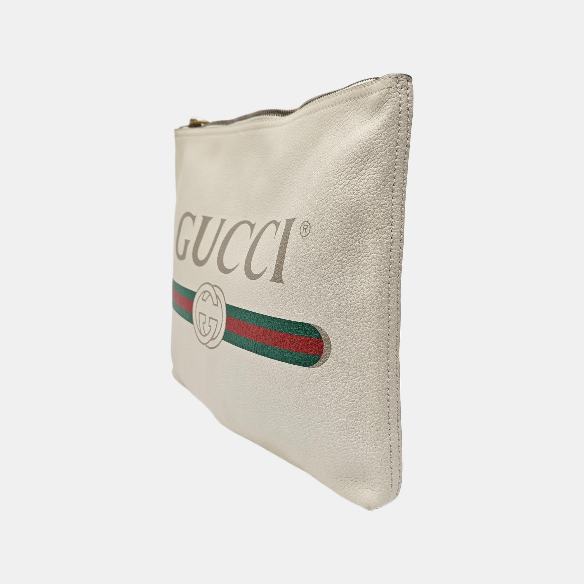 Print Medium Calfskin White