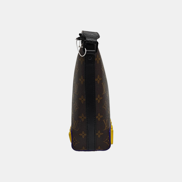 CRUISER PM Monogram Coated Canvas Brown