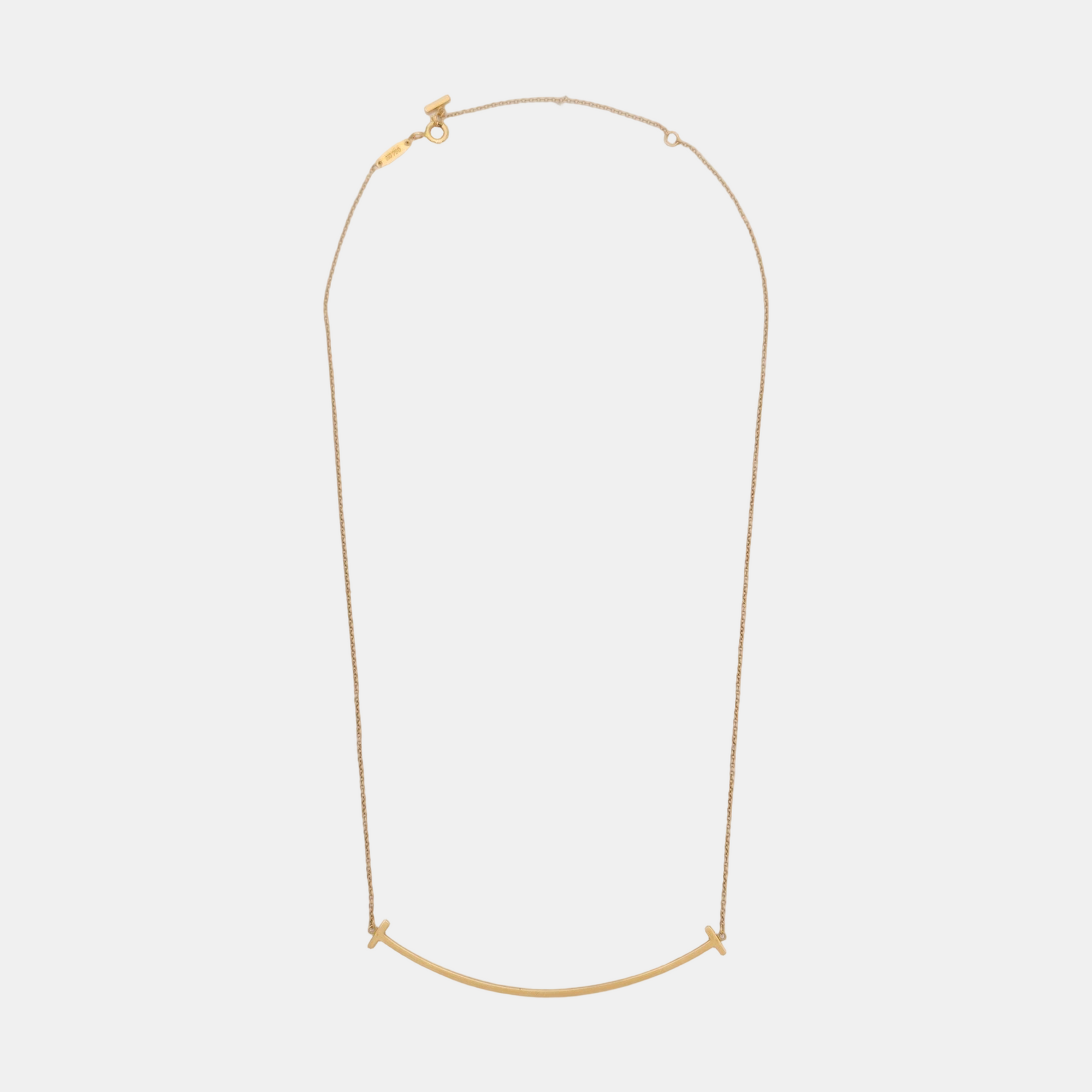 Tiffany T 18k Rose Gold Necklace