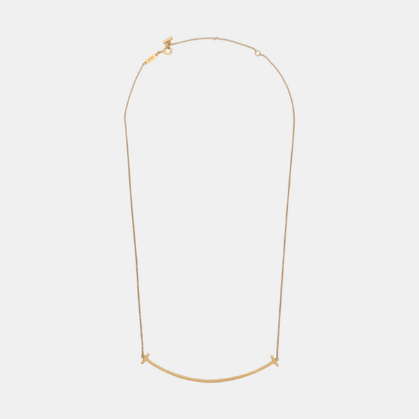 Tiffany T 18k Rose Gold Necklace