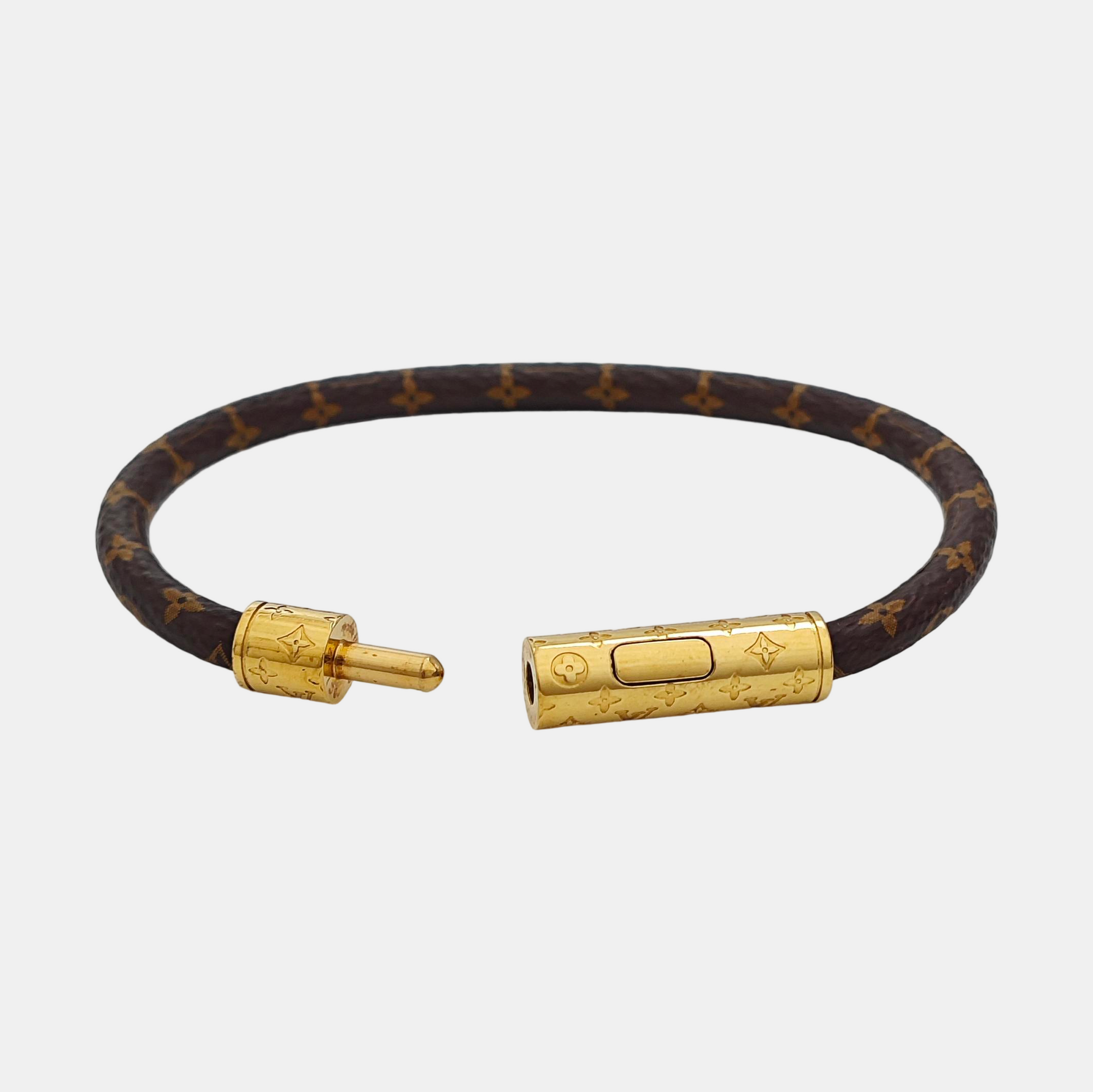 CONFIDENTIEL Metal Brown Bangle