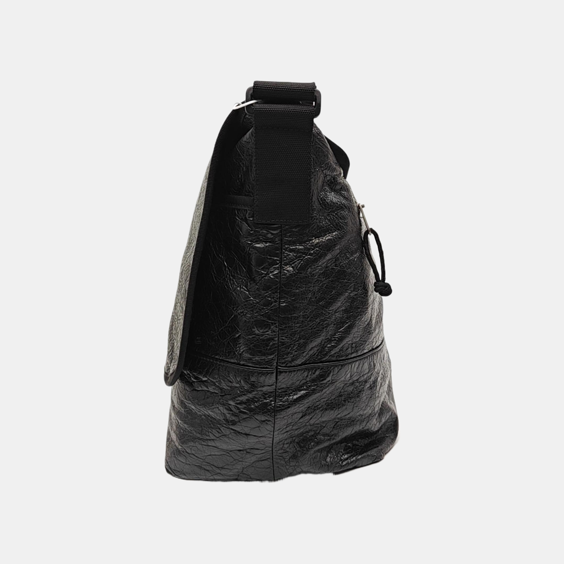 Calfskin Shoulder Bag Black