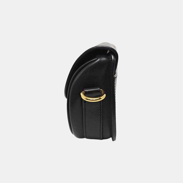 Authenticated pre-owned  Bobby Calfskin Black - Shoulder Bag at Looply