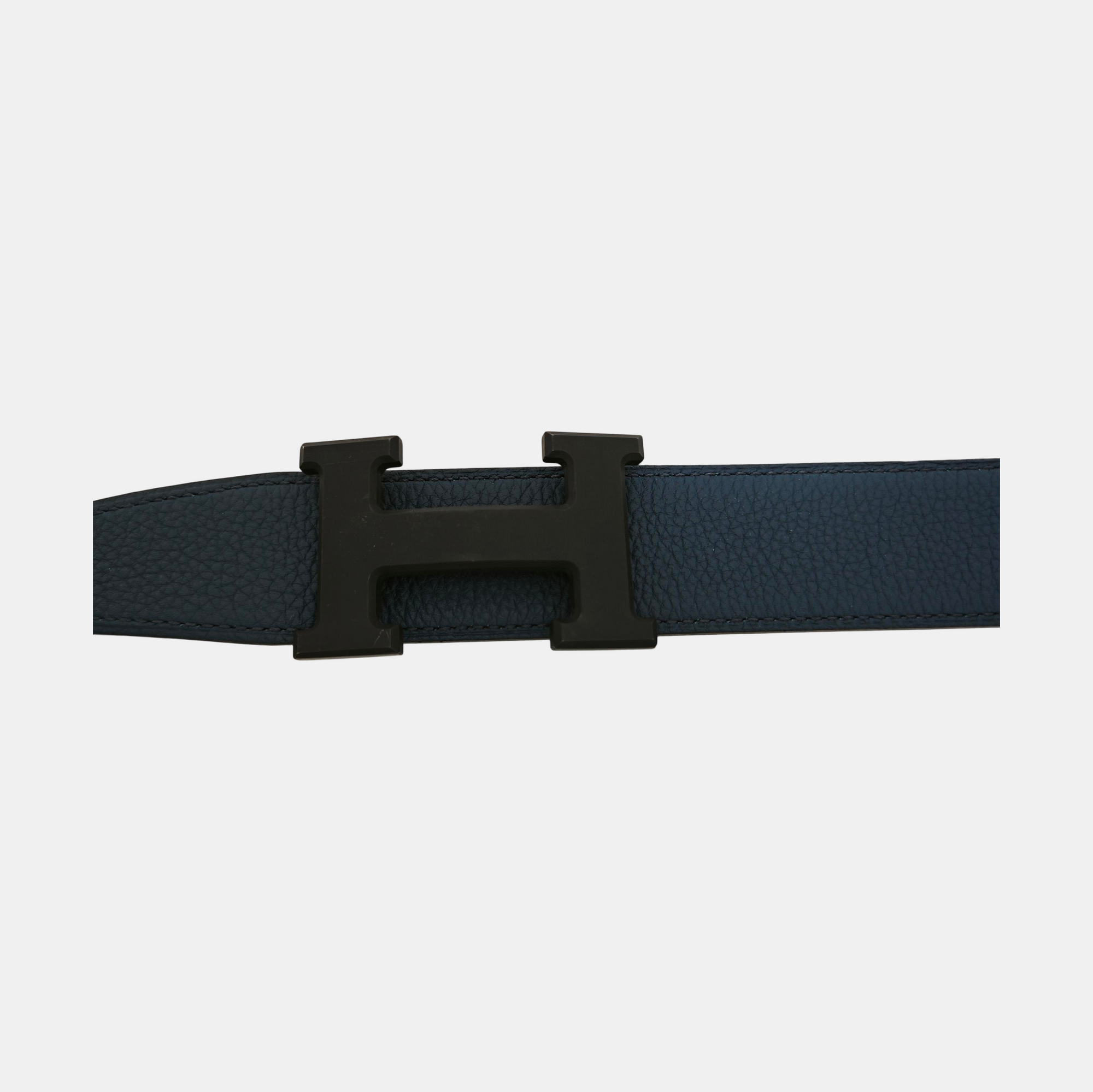 Leather Belt Blue