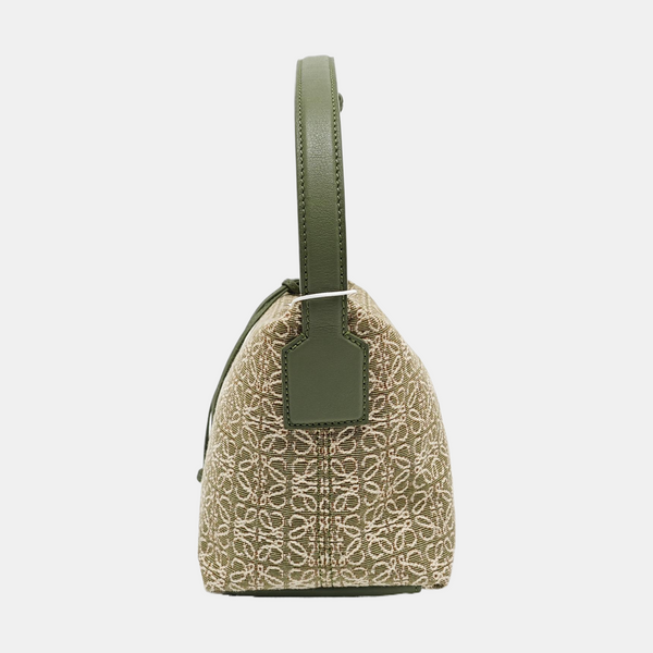 Monogram Canvas Top Handle Bag Green