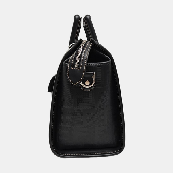 Calfskin Shoulder Bag Black