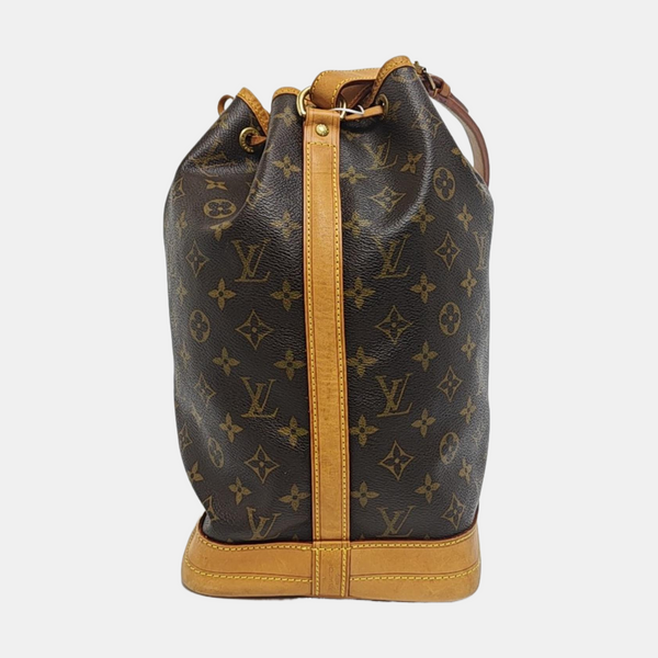 NOÉ GM Monogram Coated Canvas Brown