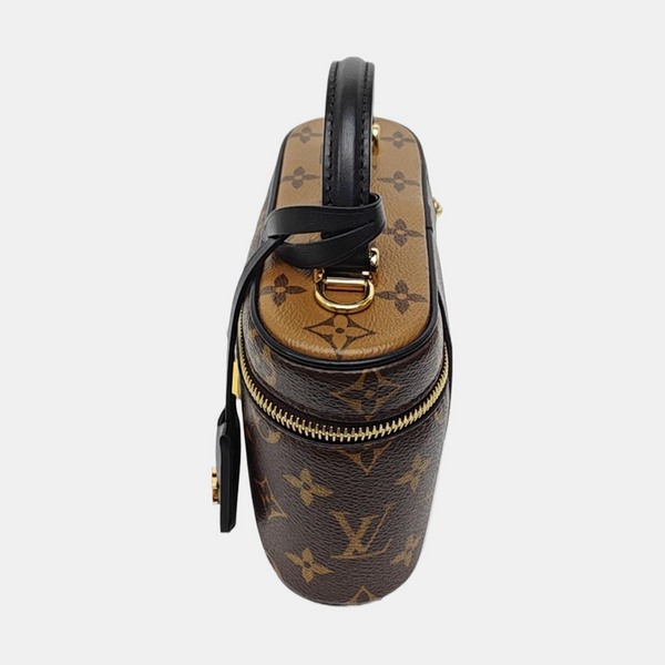 Vanity Chain Pouch Monogram Coated Canvas Brown