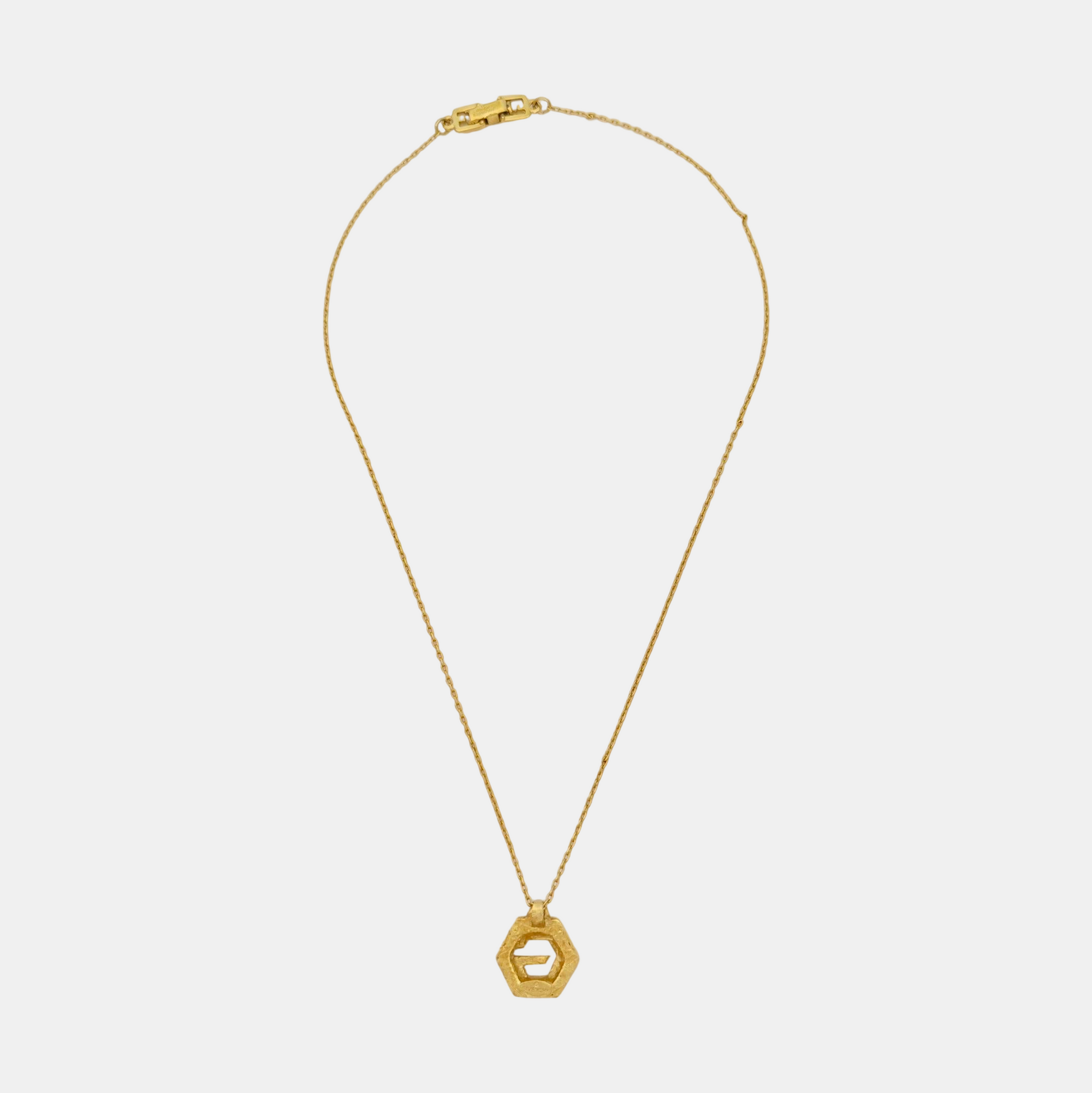 G Chain Metal Gold Necklace