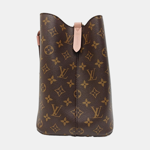 NÉONOÉ MM Monogram Coated Canvas Brown