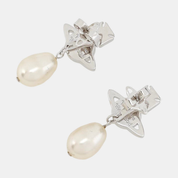 Metal Silver Earrings