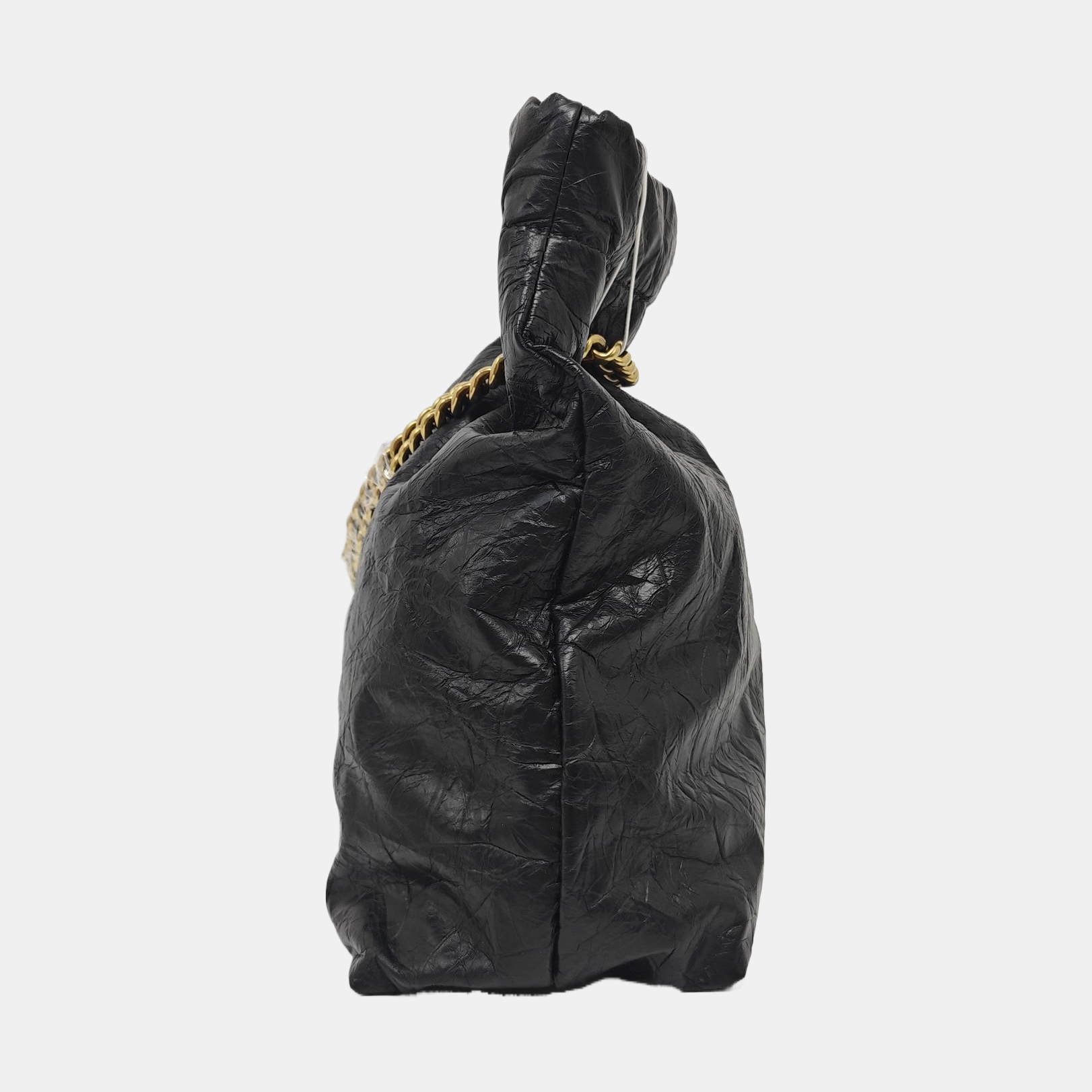 Calfskin Shoulder Bag Black