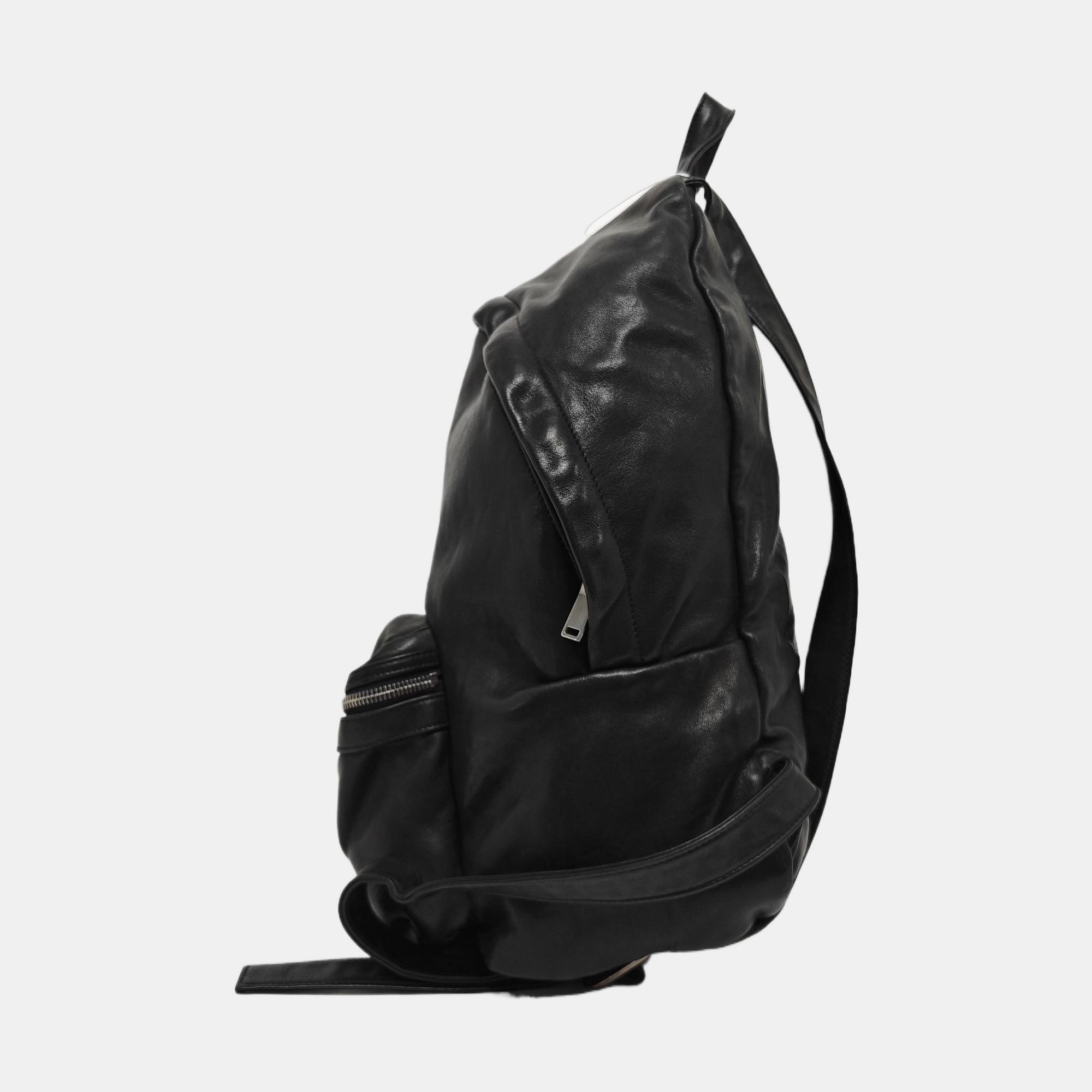 Calfskin Backpack Black