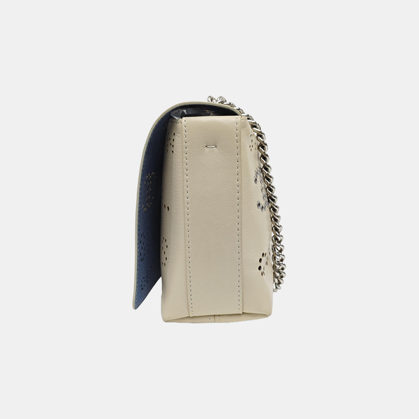 Calfskin Shoulder Bag White