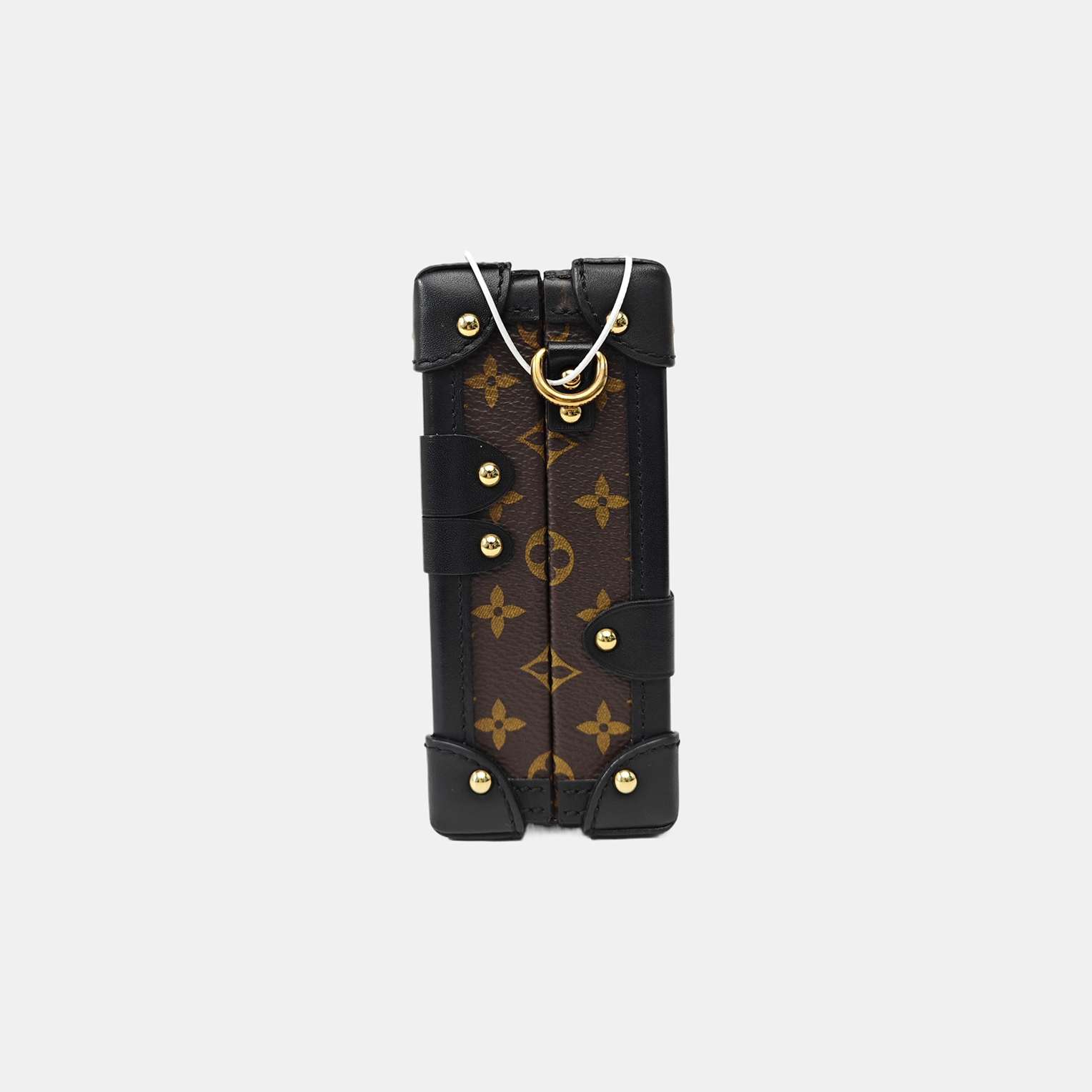 PETITE MALLE Monogram Coated Canvas Brown