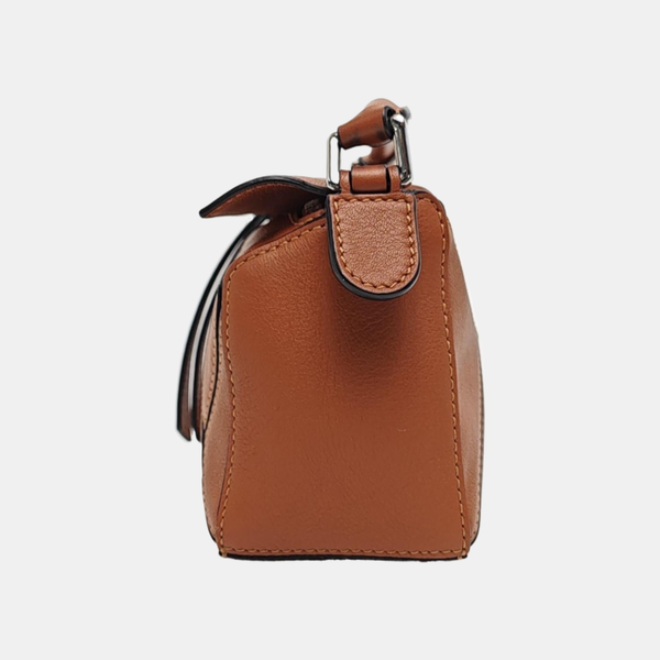 Puzzle Mini Calfskin Brown
