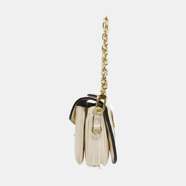 MÉTIS EAST WEST Monogram Calfskin Beige