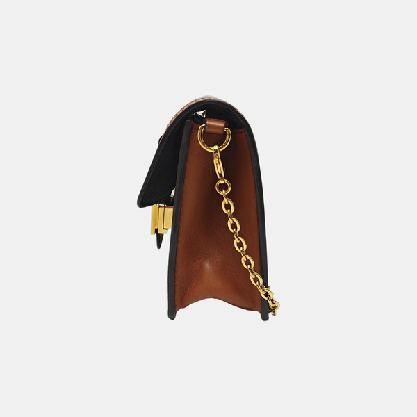 DAUPHINE WOC Monogram Coated Canvas Brown