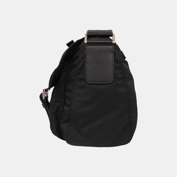 Vela Messenger Bag Nylon Black
