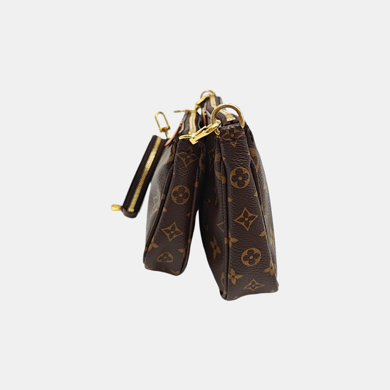 MULTI Monogram Coated Canvas Brown