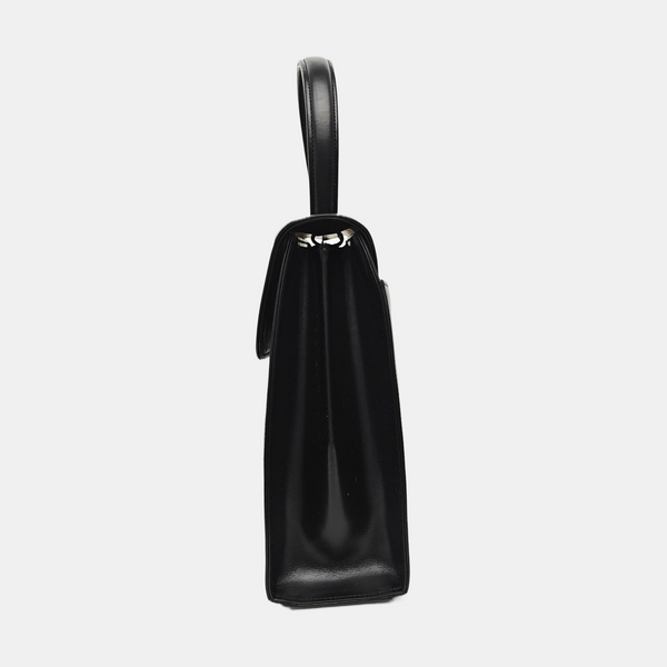 Calfskin Shoulder Bag Black
