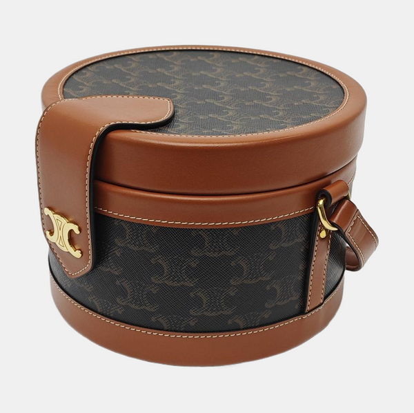 TRIOMPHE Medium Coated Canvas Brown
