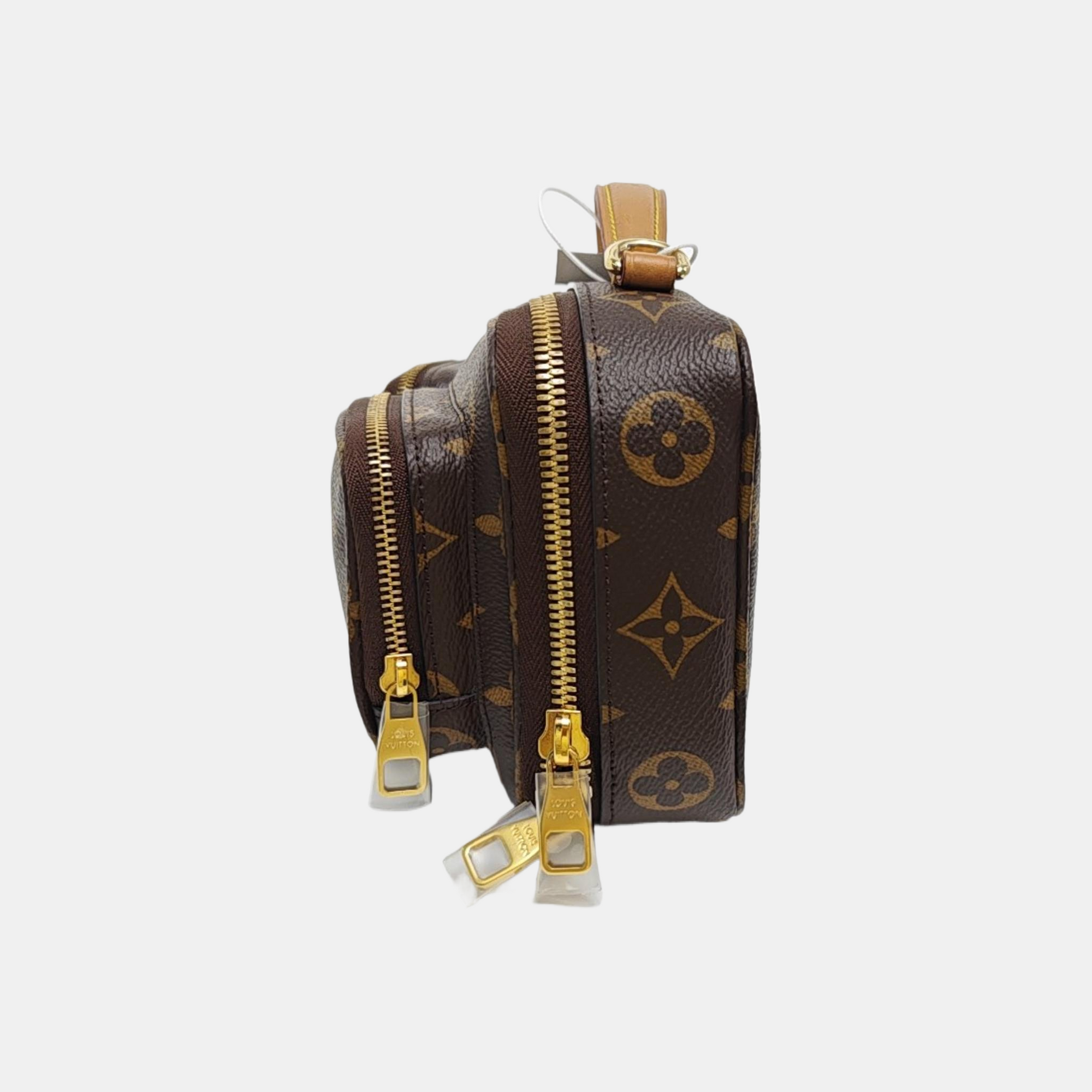 UTILITY Monogram Coated Canvas Brown