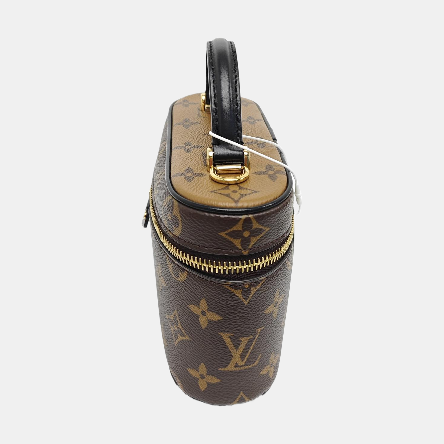 Vanity Chain Pouch Monogram Coated Canvas Brown