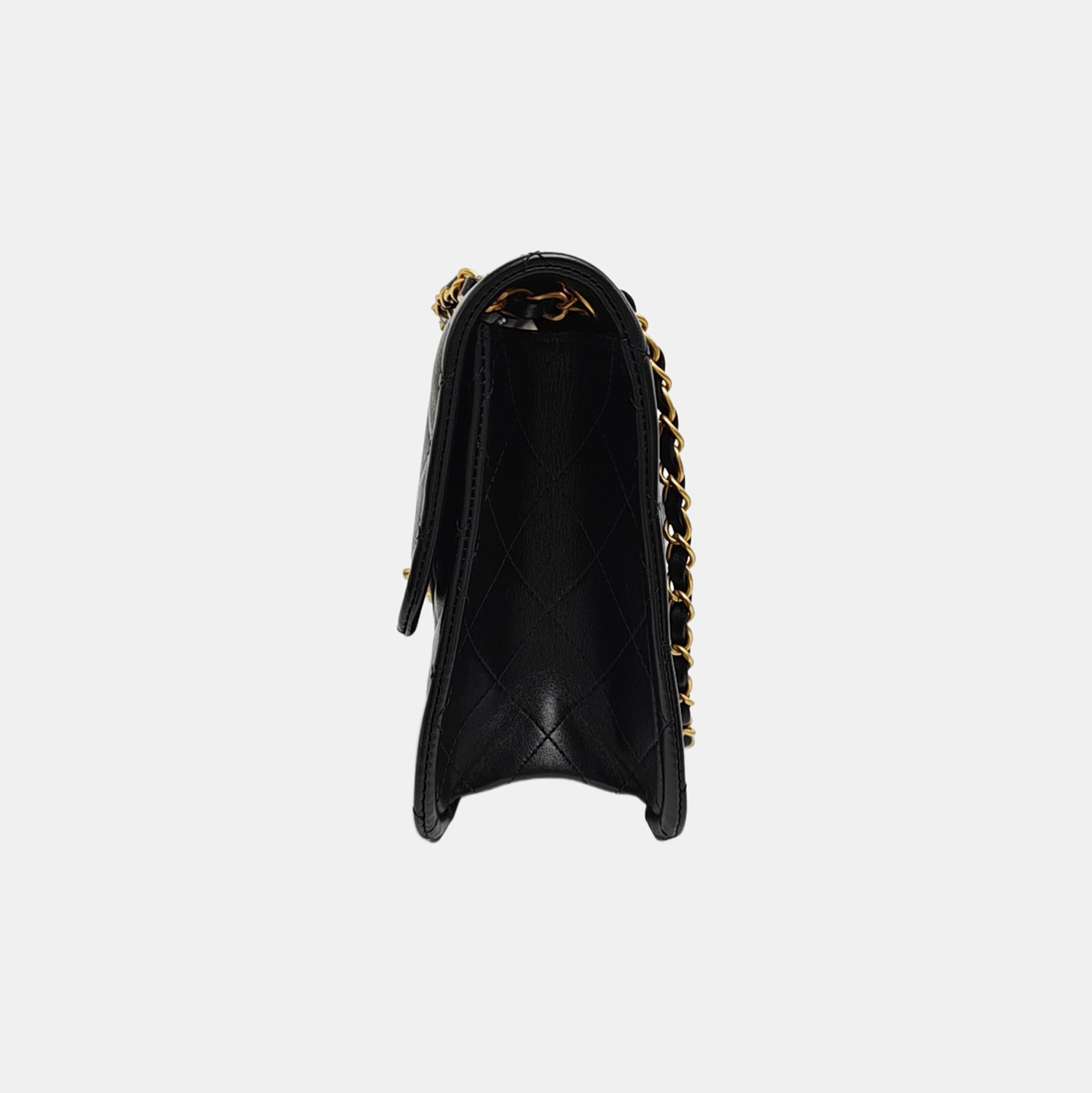 CLASSIC FLAP Medium Quilted Calfskin Black