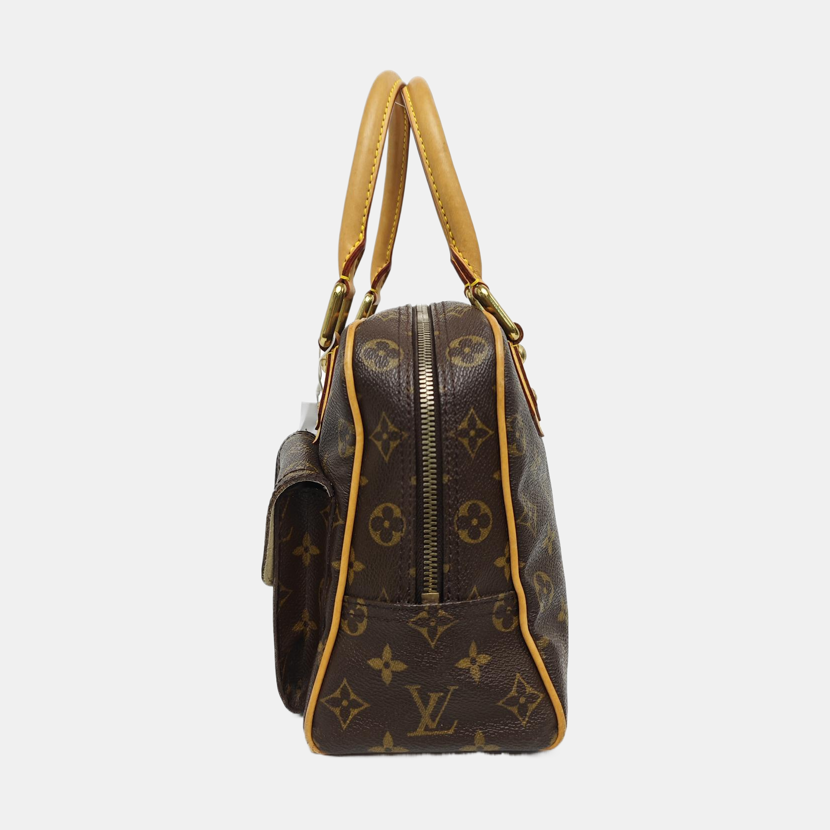 MANHATTAN PM Monogram Coated Canvas Brown