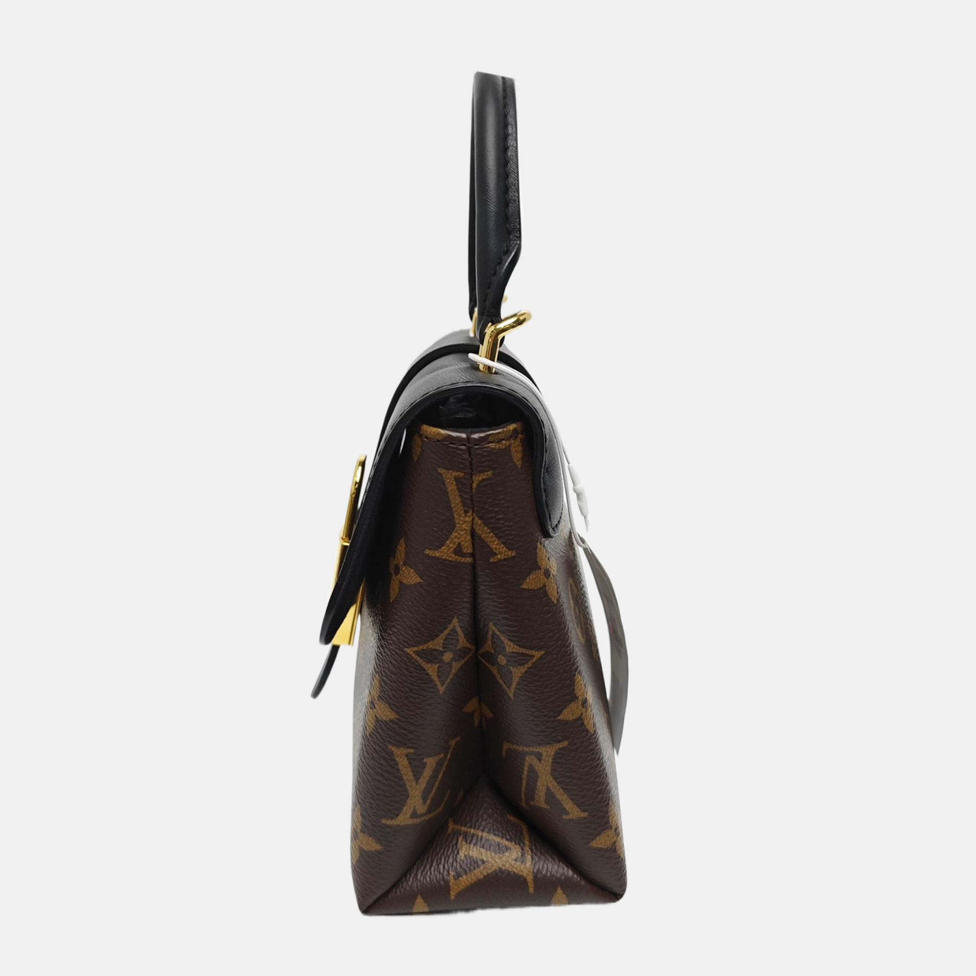 LOCKY BB Monogram Coated Canvas Brown