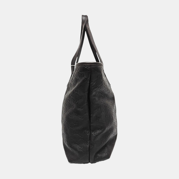GG Imprime Monogram Calfskin Black
