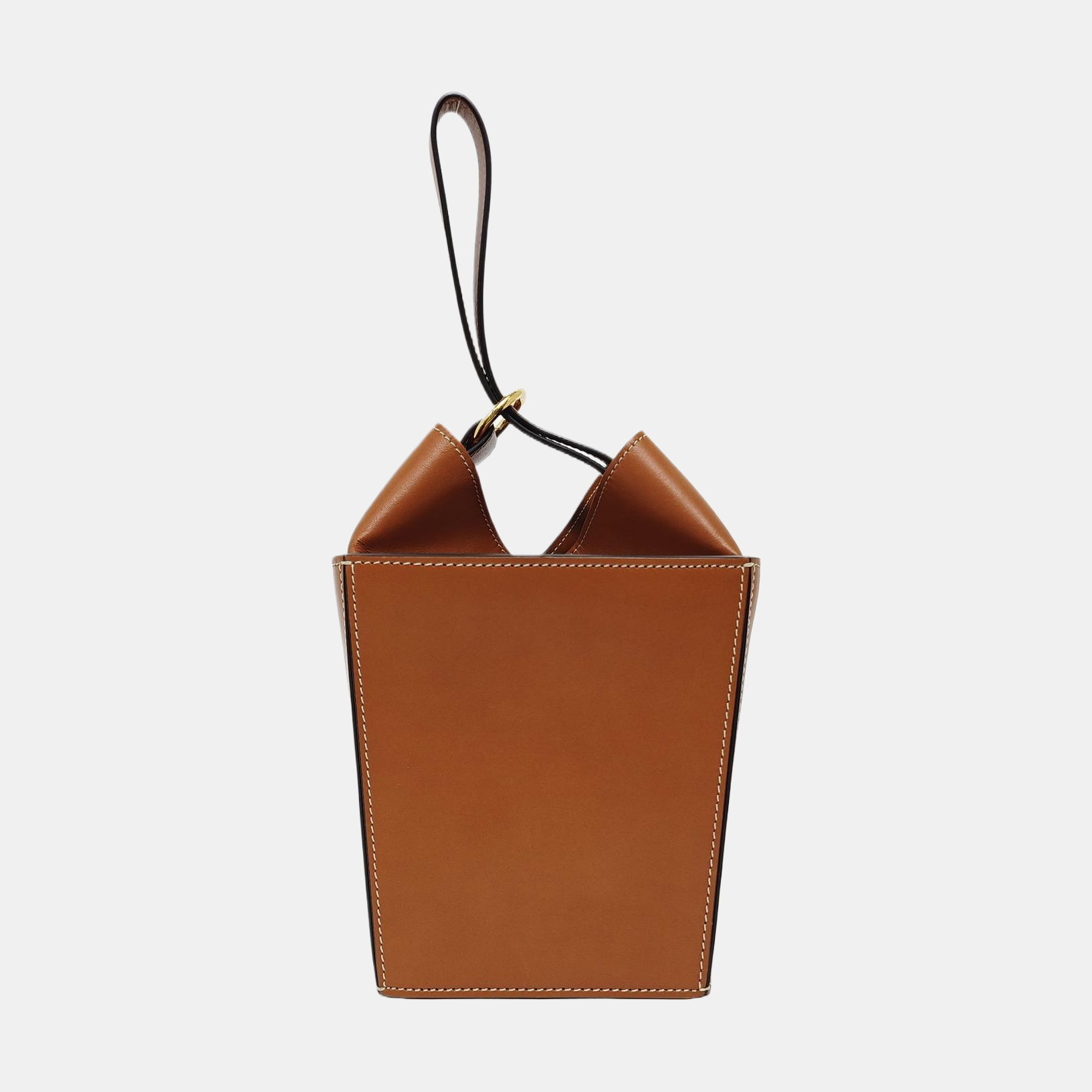 STRAP BOX Calfskin Brown