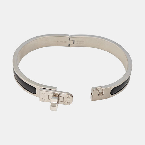 Kelly Metal Silver Bangle