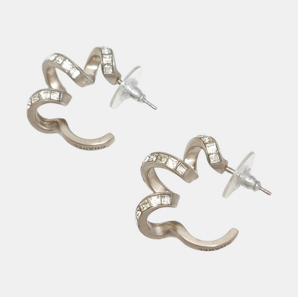 Metal Silver Stud Earrings