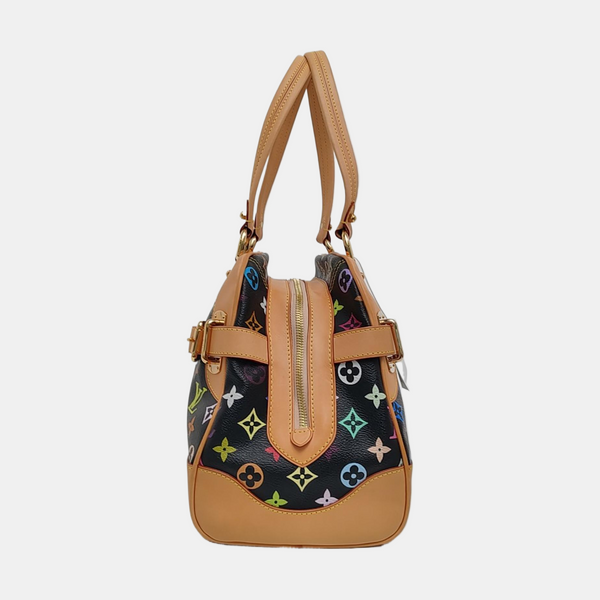 LV × TM CLAUDIA Monogram Coated Canvas Black