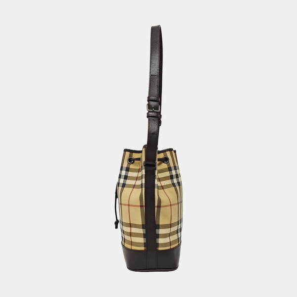 Coated Canvas Bucket Bag Multicolor