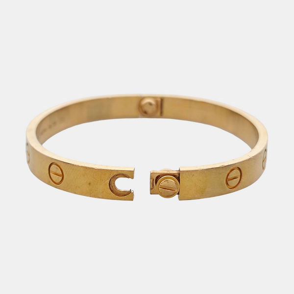 LOVE 18k Gold Bangle