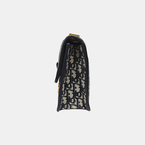 30 Montaigne Oblique Canvas Blue