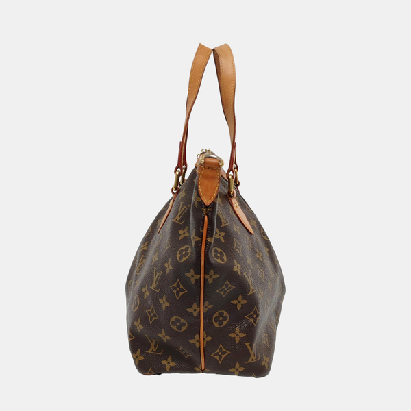 PALERMO PM Monogram Coated Canvas Brown
