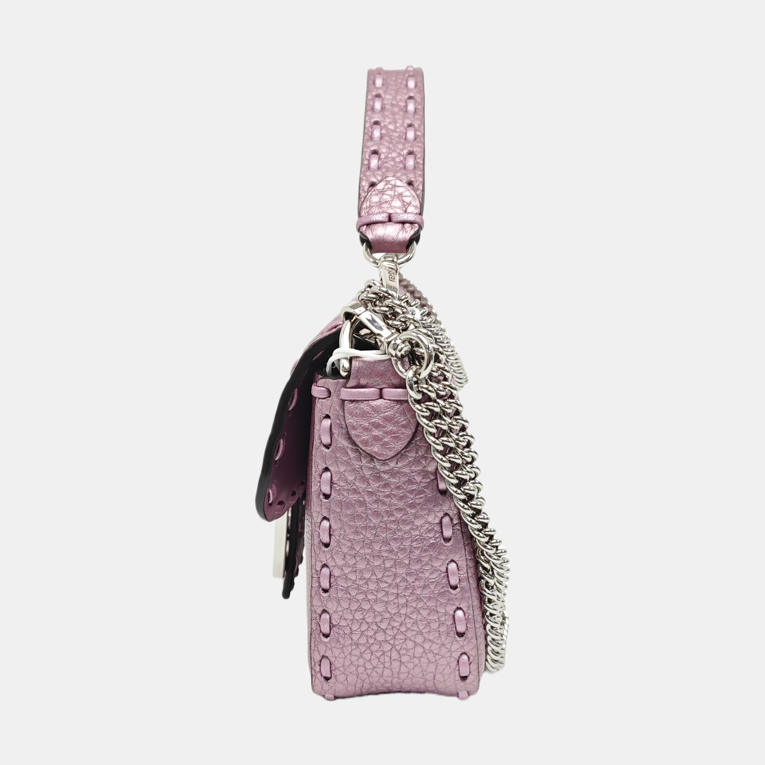Baguette Mini Calfskin Purple