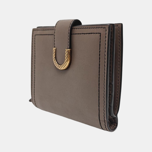 Calfskin Wallet Gray