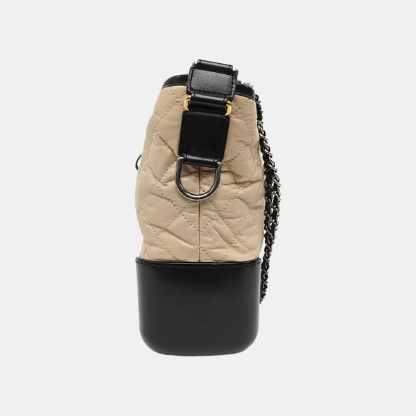 GABRIELLE Medium Quilted Calfskin Pink