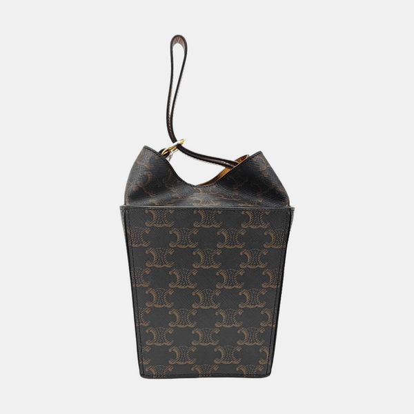 STRAP BOX Coated Canvas Yellow
