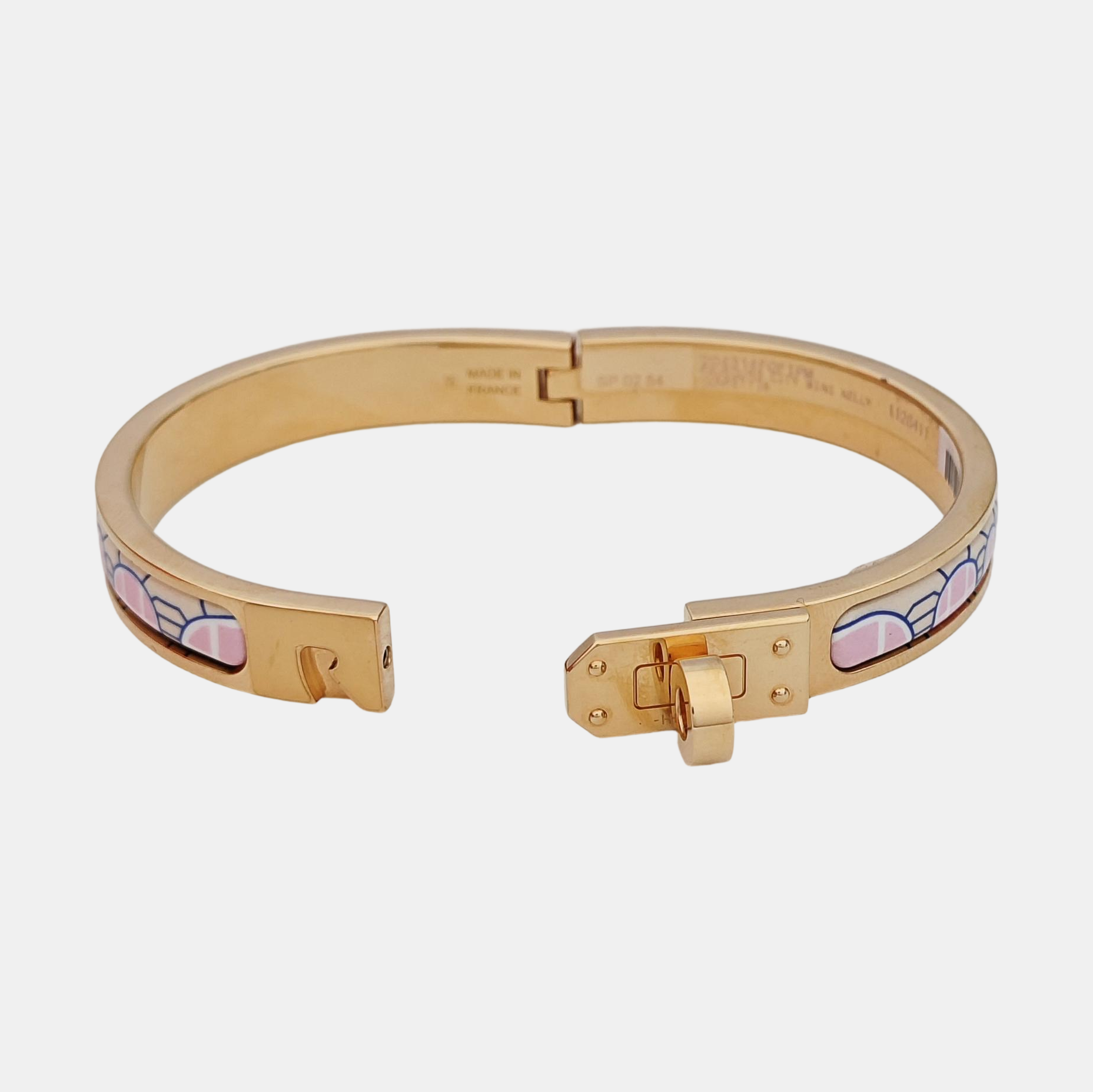Kelly Metal Rose Gold Bangle